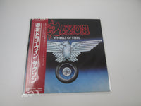 Load image into Gallery viewer, Saxon Wheels Of Steel P-10870G with OBI Japan LP Vinyl
