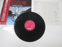 Load image into Gallery viewer, Saxon Wheels Of Steel P-10870G with OBI Japan LP Vinyl
