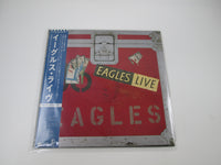 Load image into Gallery viewer, Eagles Eagles Live Asylum Records P-5589~90Y with OBI Japan LP Vinyl
