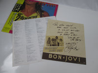 Load image into Gallery viewer, BON JOVI SLIPPERY WHEN WET MERCURY 28PP-1025 with OBI Japan LP Vinyl C
