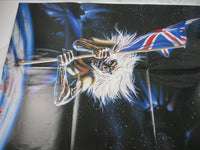 Load image into Gallery viewer, IRON MAIDEN NUMBER OF THE BEAST Promo EMS-91034 with OBI Poster Japan LP Vinyl
