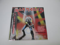 Load image into Gallery viewer, Iron Maiden Heavy Metal Army Promo EMS-41004 with OBI Japan LP Vinyl
