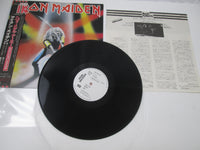 Load image into Gallery viewer, Iron Maiden Heavy Metal Army Promo EMS-41004 with OBI Japan LP Vinyl

