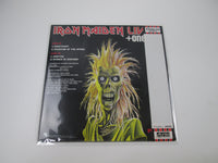 Load image into Gallery viewer, IRON MAIDEN "LIVE + ONE" EMS-41001 with OBI Japan LP Vinyl Misprint
