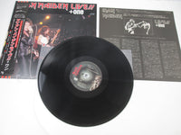Load image into Gallery viewer, IRON MAIDEN "LIVE + ONE" EMS-41001 with OBI Japan LP Vinyl Misprint
