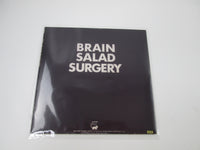 Load image into Gallery viewer, EMERSON, LAKE &amp; PALMER BRAIN SALAD SURGERY P-8395M with OBI Poster LP Vinyl
