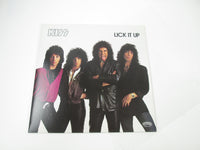 Load image into Gallery viewer, KISS Lick It Up 28S-181 with OBI Sticker Desk pad Japan LP Vinyl
