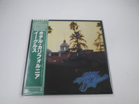 Load image into Gallery viewer, Eagles Hotel California Asylum Records P-6561Y with OBI Poster Japan LP Vinyl
