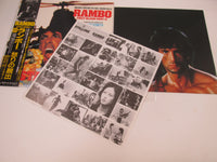 Load image into Gallery viewer, OST RAMBO: FIRST BLOOD PART 2 K28P-4153 with OBI Japan Poster LP Vinyl

