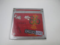 Load image into Gallery viewer, EAGLES LIVE ASYLUM P-5589,90Y with OBI Poster Japan LP Vinyl
