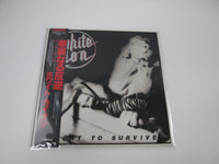 Load image into Gallery viewer, White Lion Fight To Survive Victor VIL-28007 with OBI Japan LP Vinyl
