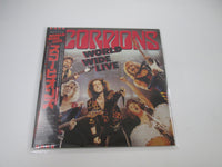 Load image into Gallery viewer, Scorpions World Wide Live EMI EMS-67178~79 with OBI Poster Japan LP Vinyl B
