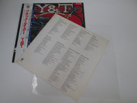 Load image into Gallery viewer, Y&amp;T BLACK TIGER Promo A&amp;M AMP-28055  with OBI Japan LP Vinyl
