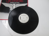 Load image into Gallery viewer, Saxon ‎Wheels Of Steel Promo PS-165 Japan LP Vinyl
