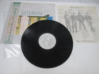 Load image into Gallery viewer, ULTRAVOX QUARTET CHRYSALIS WWS-81531 with OBI Japan LP Vinyl B
