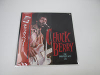 Load image into Gallery viewer, Chuck Berry The Greatest Hits 21 UXP-763-V with OBI Japan LP Vinyl

