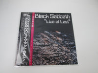 Load image into Gallery viewer, Black Sabbath Live At Last Nems SP25-5009 with OBI Japan LP Vinyl
