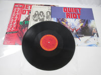 Load image into Gallery viewer, QUIET RIOT LIVE RIOT CBS/SONY 20AP 2893 with OBI Pinnup Japan LP Vinyl
