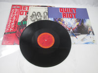 Load image into Gallery viewer, QUIET RIOT LIVE RIOT CBS/SONY 20AP 2893 with OBI Pinnup Japan LP Vinyl
