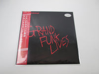 Load image into Gallery viewer, Grand Funk Railroad Grand Funk Lives Promo P-11094 with OBI Japan LP Vinyl

