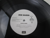 Load image into Gallery viewer, Iron Maiden Aces High Promo EMI EMS-50148 with OBI Japan LP Vinyl
