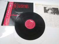Load image into Gallery viewer, Saxon The Eagle Has Landed (Live) Carrere P-11227 with OBI Japan LP Vinyl
