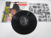 Load image into Gallery viewer, OST RAMBO FIRST BLOOD PART 2 K28P-4153 1st Press with OBI Japan LP Vinyl
