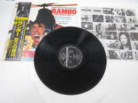 Load image into Gallery viewer, OST RAMBO FIRST BLOOD PART 2 K28P-4153 1st Press with OBI Japan LP Vinyl
