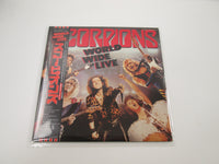 Load image into Gallery viewer, Scorpions World Wide Live EMI EMS-67178~79 with OBI Poster Japan LP Vinyl
