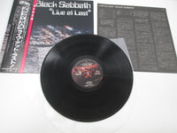 Load image into Gallery viewer, Black Sabbath Live At Last Nems SP25-5009 with OBI Japan LP Vinyl
