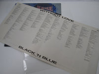 Load image into Gallery viewer, BLACK'N BLUE WITHOUT LOVE GEFFEN 28AP 3079 with OBI Japan LP Vinyl
