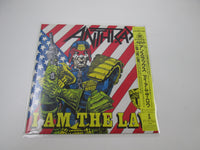 Load image into Gallery viewer, Anthrax I Am The Law Polystar R15D 2062 with OBI Japan LP Vinyl
