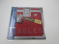 Load image into Gallery viewer, Eagles Eagles Live Asylum Records P-5589~90Y with OBI Japan LP Vinyl
