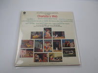 Load image into Gallery viewer, E.B. White's Charlotte's Web OST SJET-9406,7 with OBI Japan LP Vinyl
