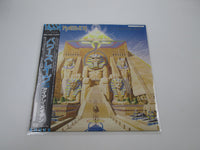 Load image into Gallery viewer, Iron Maiden Powerslave EMI EMS-91091 with OBI Poster Japan LP Vinyl
