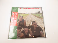 Load image into Gallery viewer, The Clash Combat Rock 25 3P-353 with OBI Poster Japan LP Vinyl
