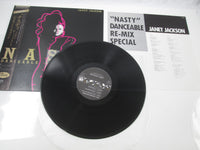 Load image into Gallery viewer, Janet Jackson ‎Nasty C18Y 3100 with OBI Japan LP Vinyl
