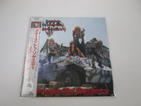 Load image into Gallery viewer, Lizzy Borden Menace To Society Promo ALI-28028 with OBI Japan LP Vinyl

