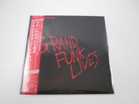 Load image into Gallery viewer, GRAND FUNK RAILROAD LIVES WARNER P-11094W with OBI Japan LP Vinyl
