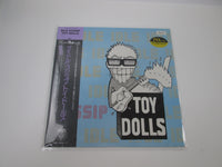 Load image into Gallery viewer, Toy Dolls ‎Idle Gossip 35174-25 with OBI Japan LP Vinyl
