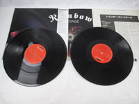 Load image into Gallery viewer, Rainbow ‎On Stage 28MM 0530,1 with OBI Japan LP Vinyl
