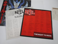 Load image into Gallery viewer, KEEL RIGHT TO ROCK VICTOR VIL-6154 with OBI Japan LP Vinyl B
