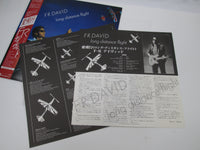 Load image into Gallery viewer, F.R. David Long Distance Flight P-13074 with OBI Japan LP Vinyl
