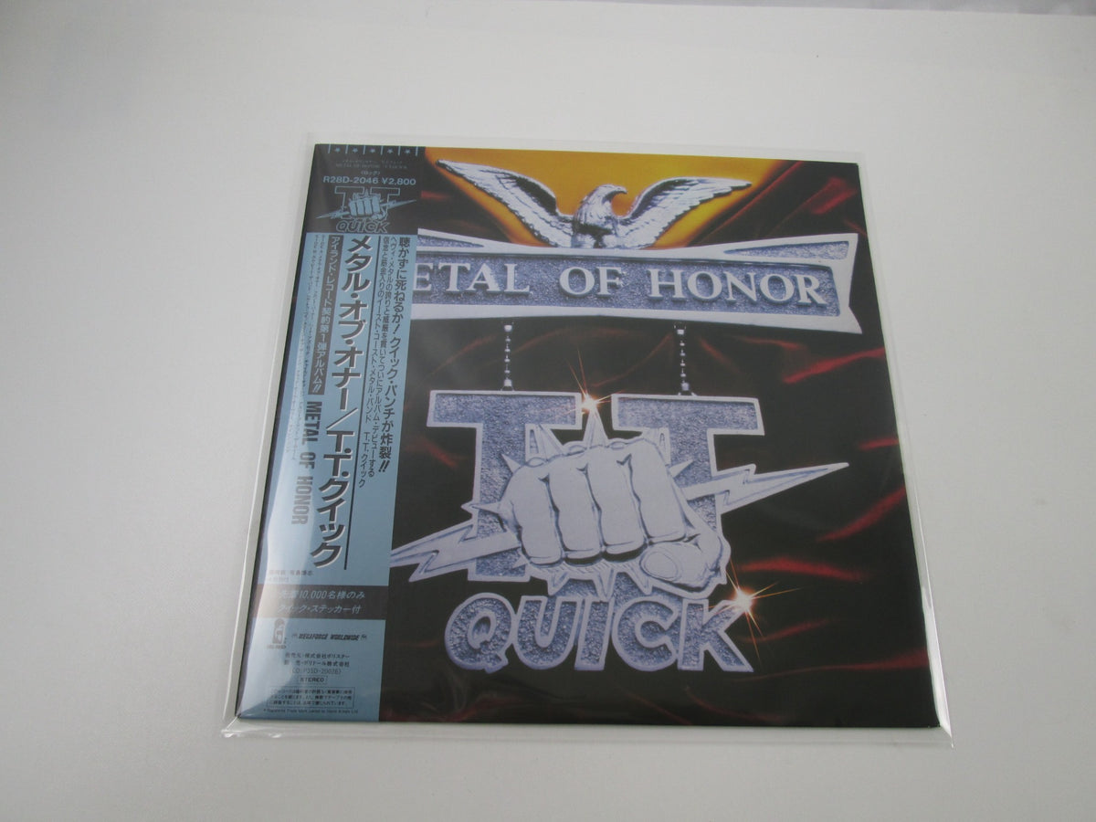 TT Quick Metal Of Honor R28D-2046 with OBI Sticker Japan LP Vinyl ...