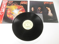 Load image into Gallery viewer, URIAH HEEP RETURN TO FANTASY BRONZE VIP-4164 with OBI Japan VINYL LP

