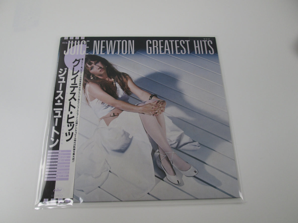 JUICE NEWTON GREATEST HITS CAPITOL ECS-81668 with OBI Japan VINYL LP