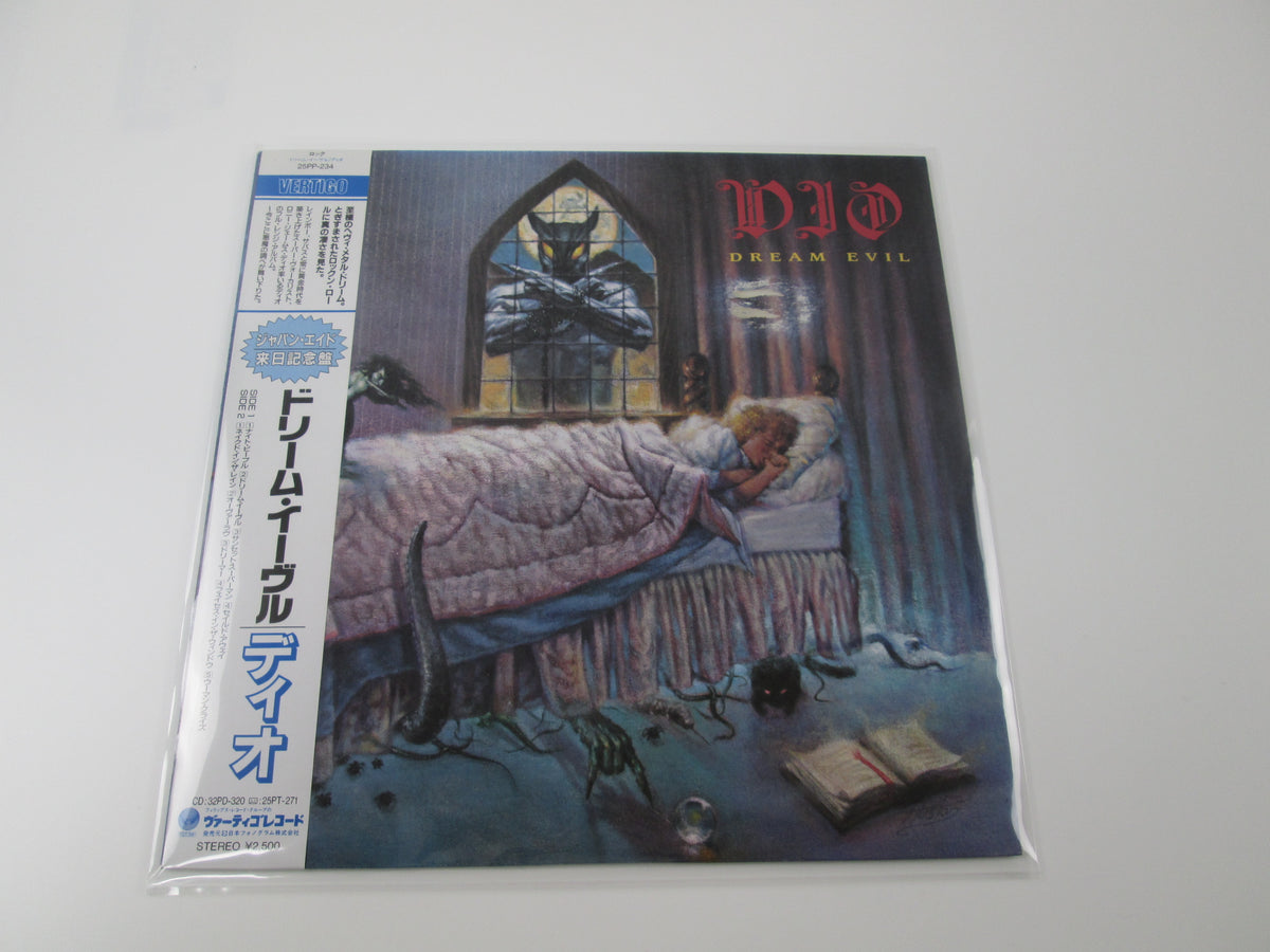 Dio Dream Evil Vertigo 25PP-234 with OBI Japan LP