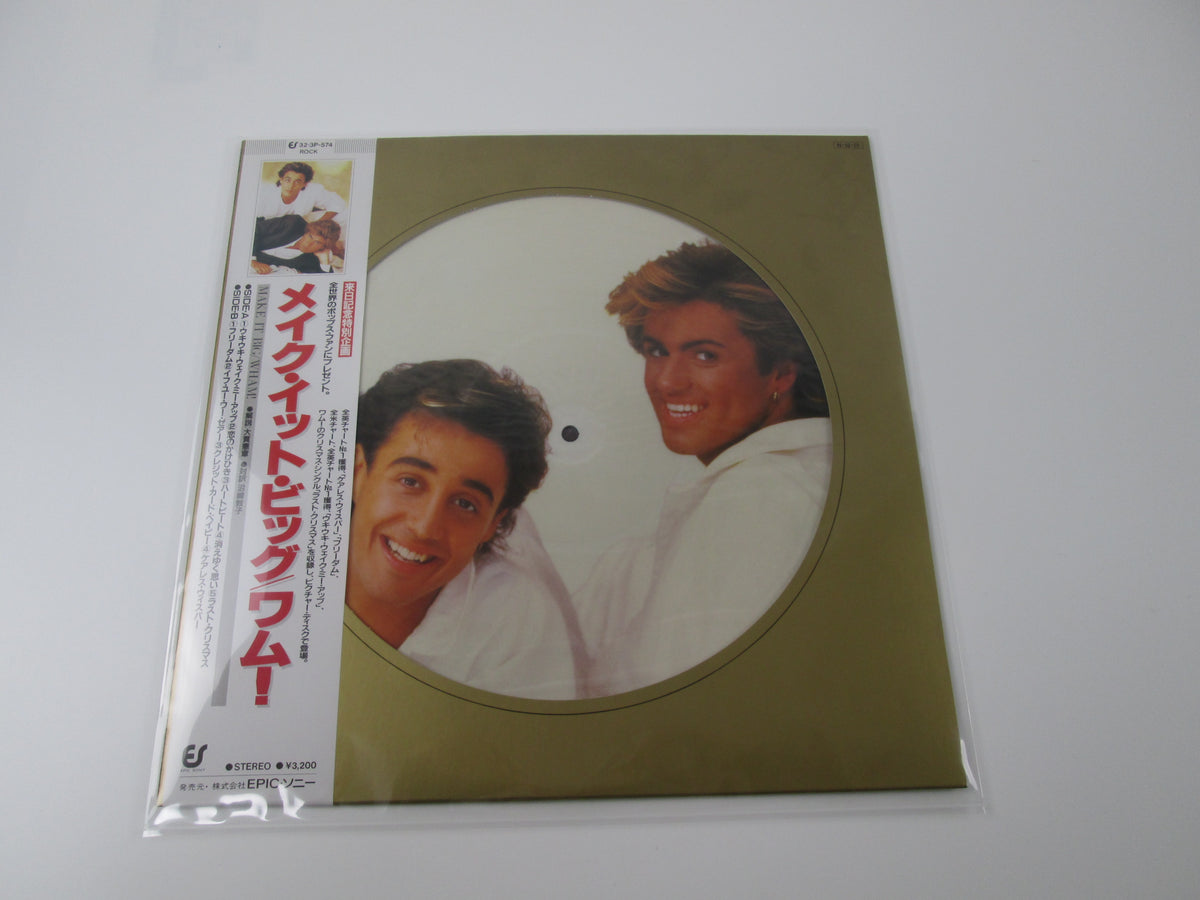 WHAM MAKE IT BIG 32 3P-574 Picture disk  with OBI  Japan VINYL  LP
