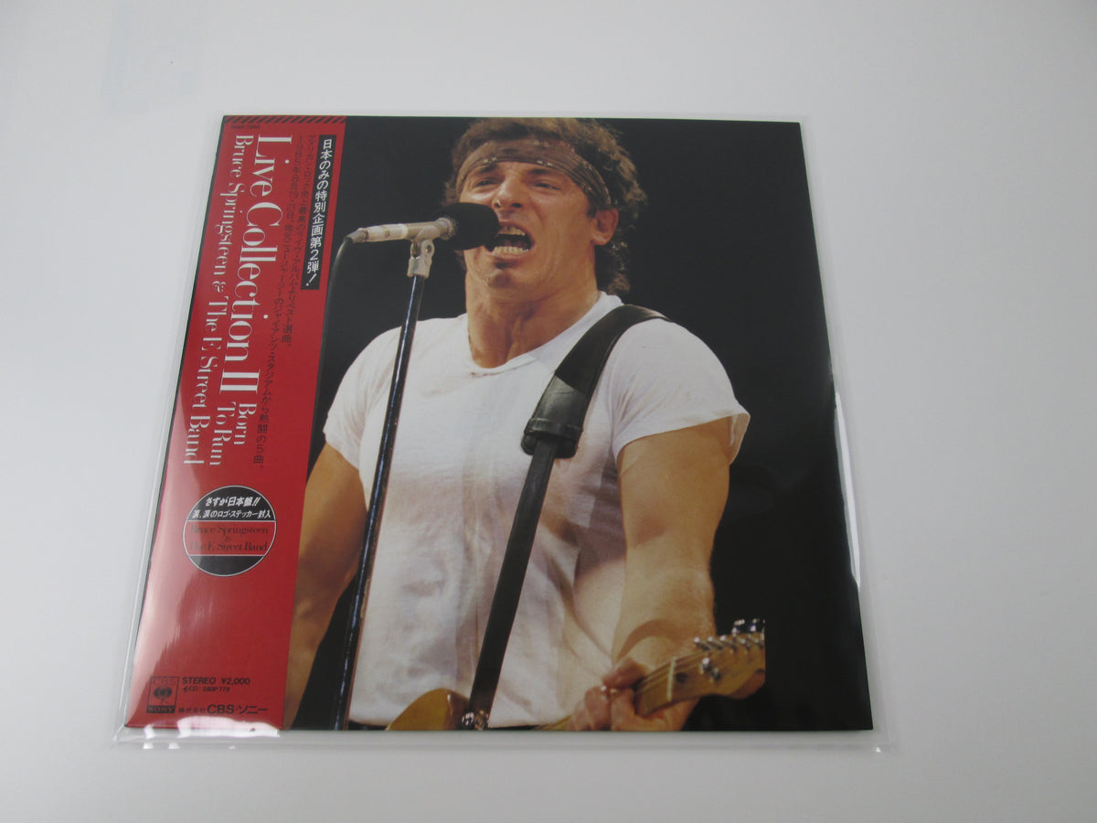 BRUCE SPRINGSTEEN LIVE COLLECTION 2 CBS/SONY 20AP 3365 with OBI Japan VINYL LP