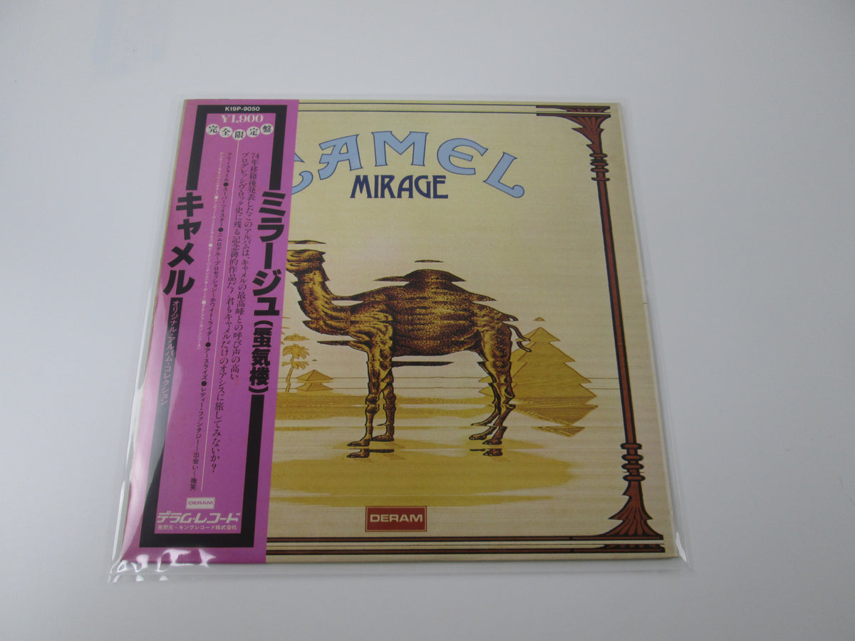 CAMEL MIRAGE DERAM K19P-9050 Japan OBI VINYL LP